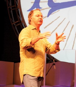 Sports psychologist David Cook shared his experiences with professional athletes to convey his message of becoming a man of influence.